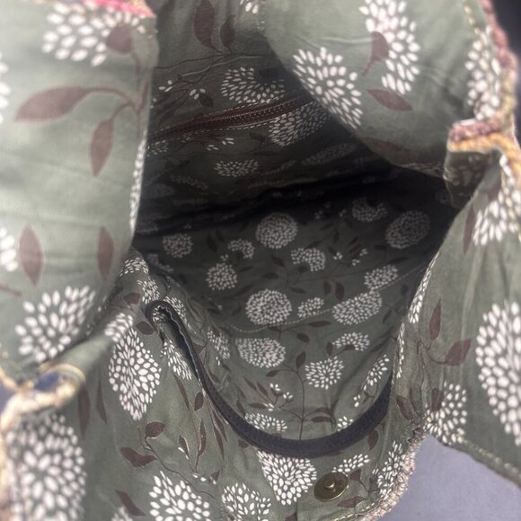 Annahmol Colorful Wool Purse Tote Bag Bohemian Boho Hippie Travel Casual Pockets - Picture 6 of 10